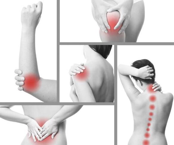 Entzündlech Prozesser a verschiddene Gelenker mat Arthritis