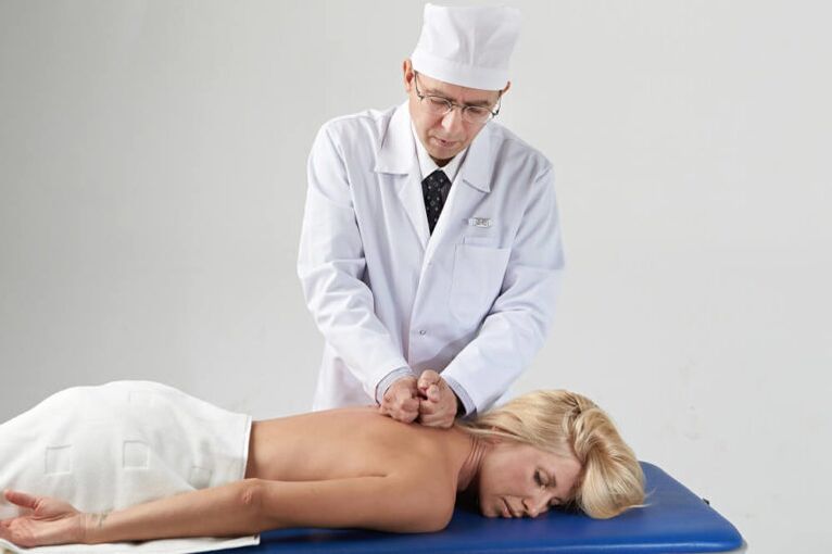 Massage mat Gebärmutteral Osteochondrosis